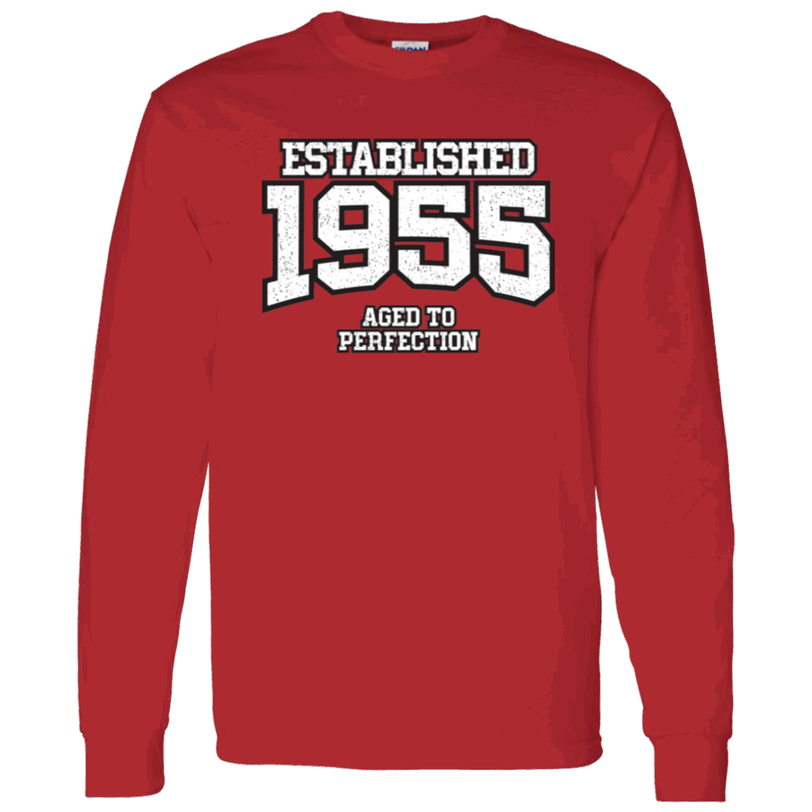 Established 1955 Aged To Perfection - Long Sleeve Tee