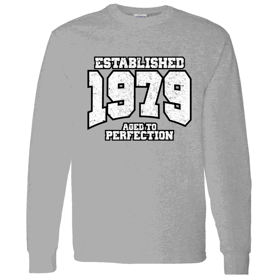 Established 1979 Aged To Perfection - Long Sleeve Tee