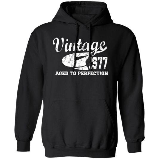 Vintage 1977 Aged To Perfection - Hoodie