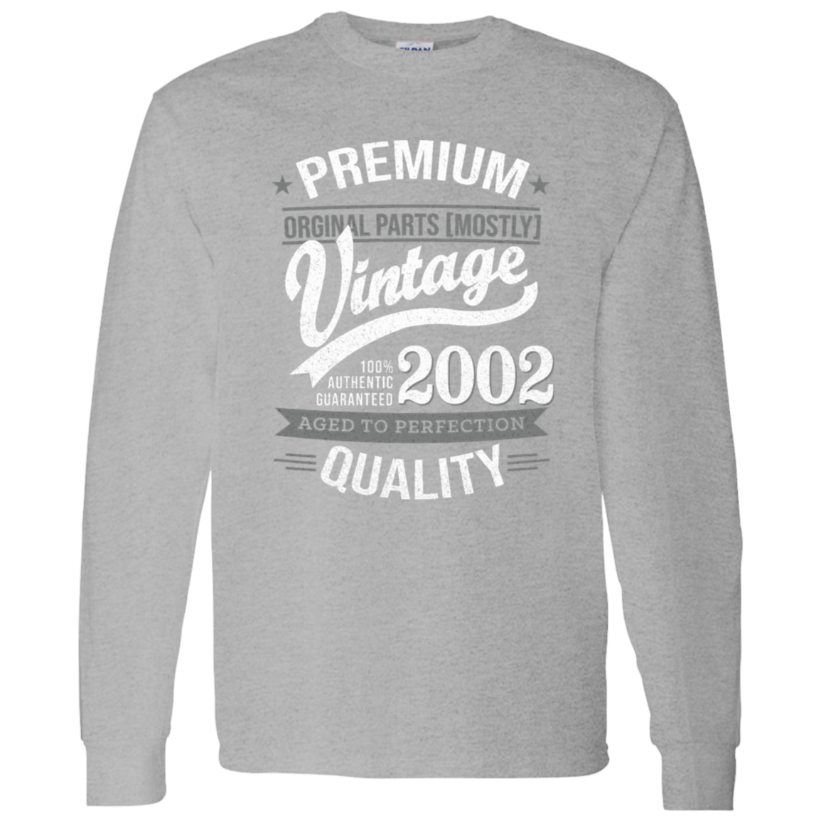 Premium Quality 2002 - Long Sleeve Tee