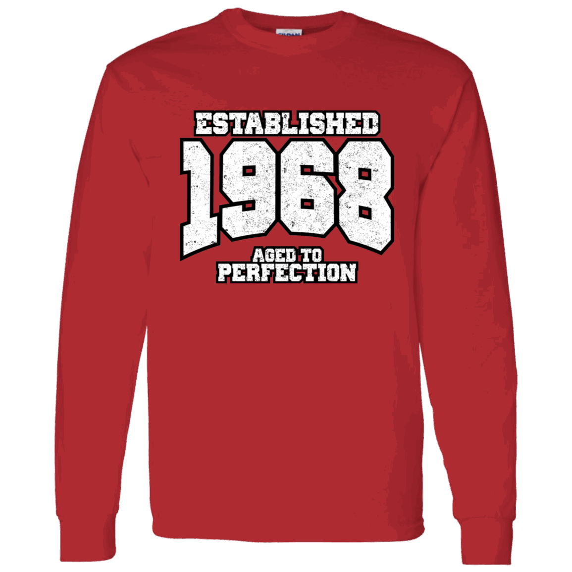 Established 1968 Aged To Perfection - Long Sleeve Tee