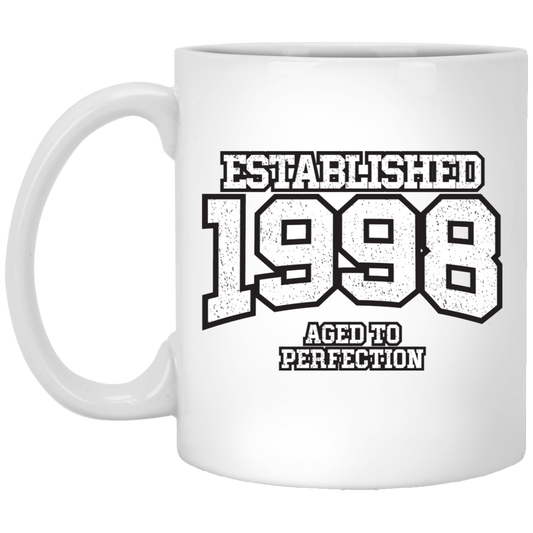 Established 1998 Aged To Perfection - Mugs