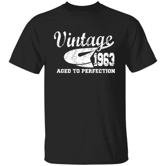 Vintage 1963 Aged To Perfection - T Shirt