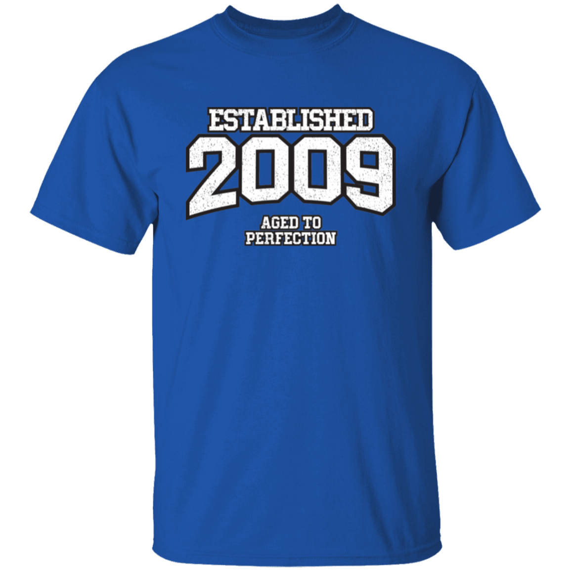 Established 2009 Aged To Perfection - T Shirt