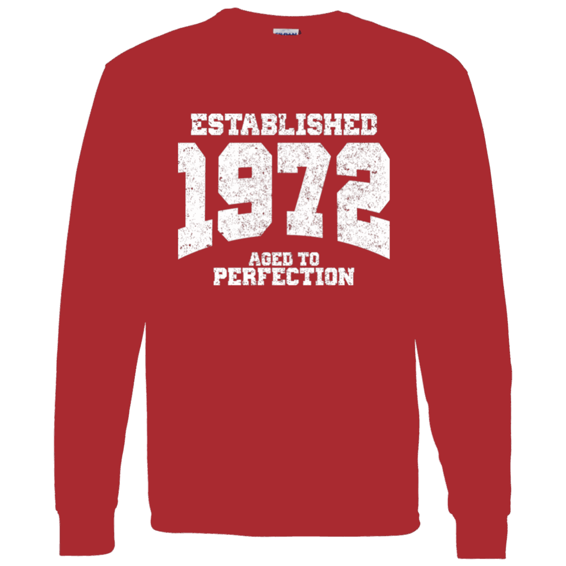 Established 1972 Aged To Perfection - Long Sleeve Tee