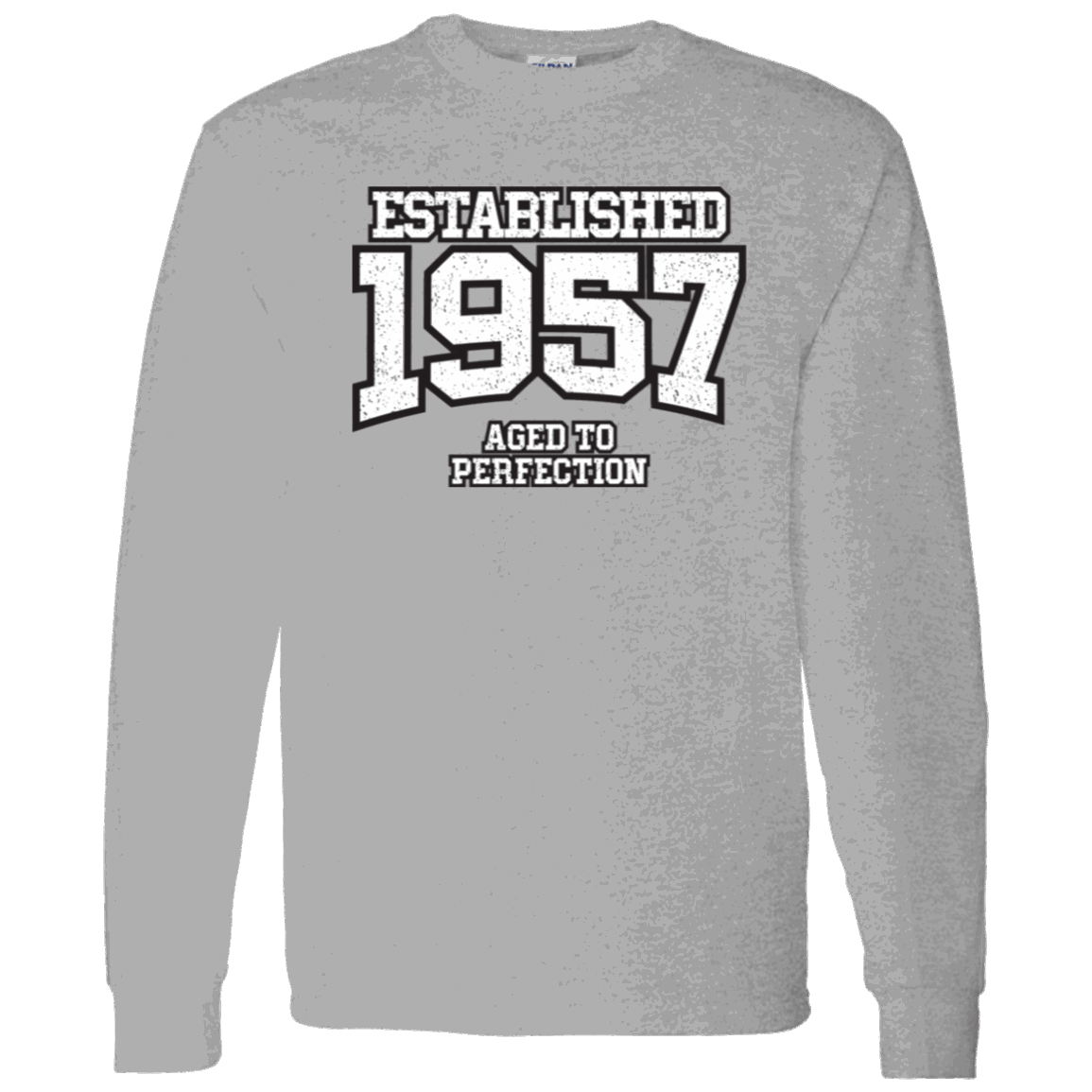 Established 1957 Aged To Perfection - Long Sleeve Tee