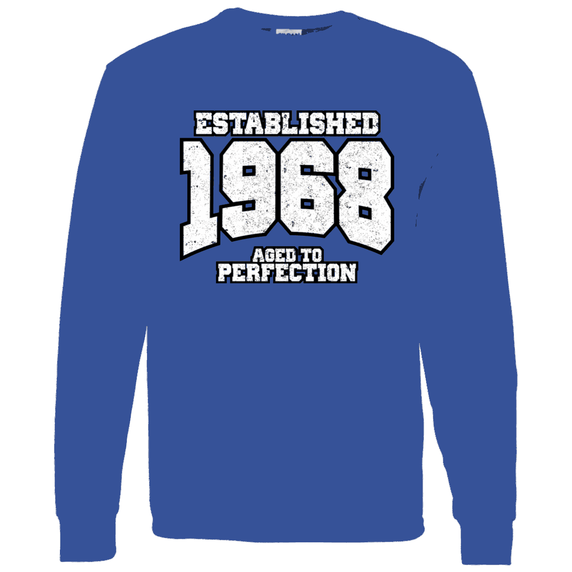 Established 1968 Aged To Perfection - Long Sleeve Tee