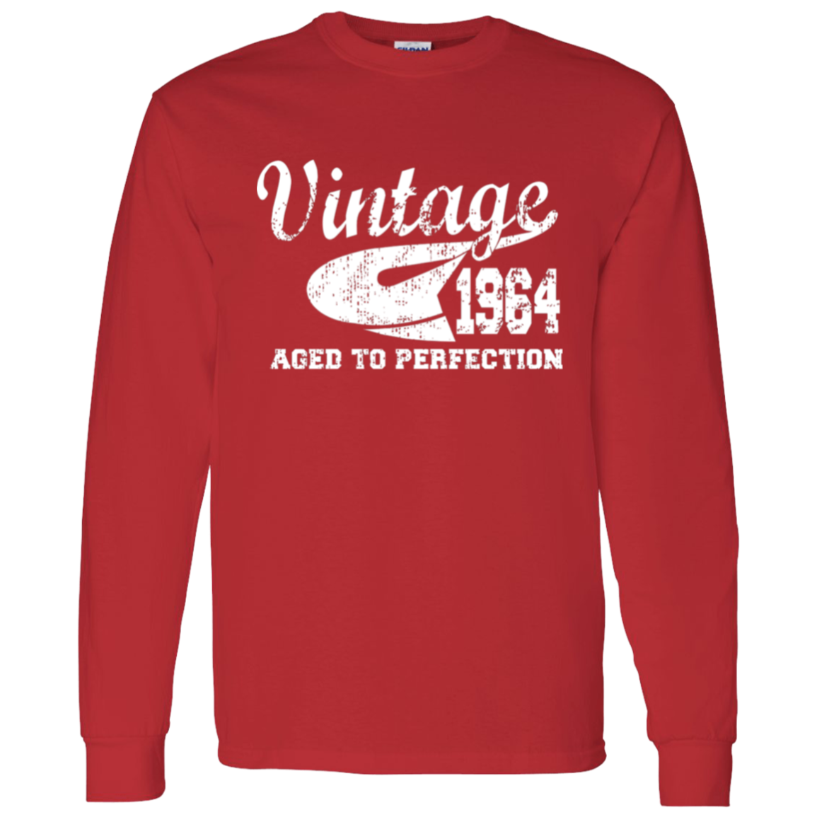 Vintage 1964 Aged To Perfection - Long Sleeve Tee