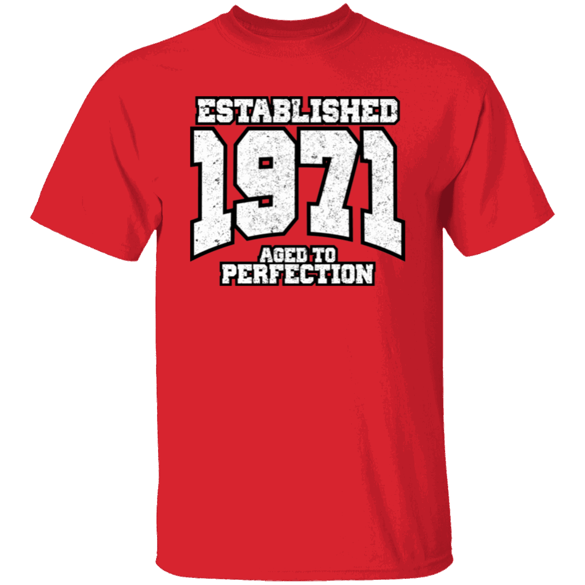 Established 1971 Aged To Perfection - T Shirt