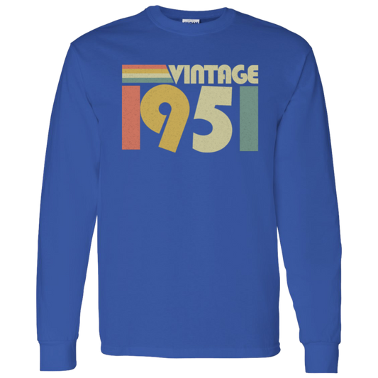 Retro Vintage 1951 - Long Sleeve Tee