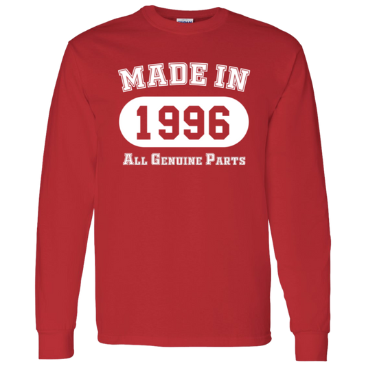 Made In 1996 All Genuine Parts - Long Sleeve Tee