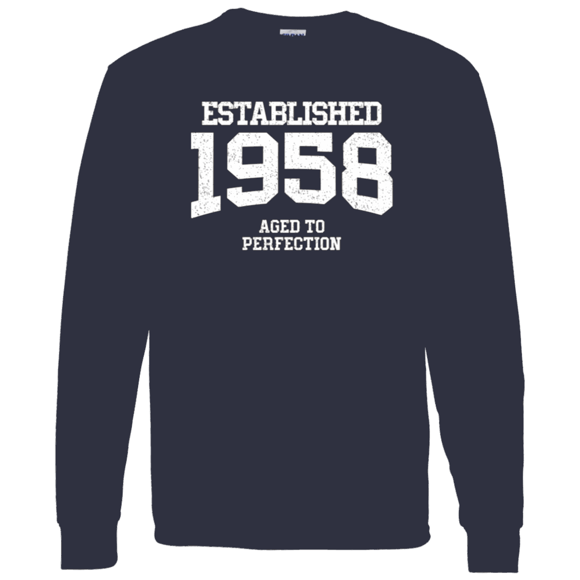 Established 1958 Aged To Perfection - Long Sleeve Tee