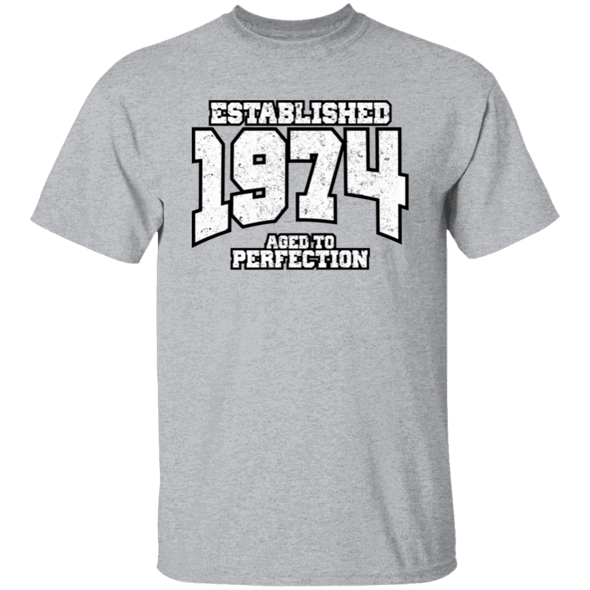 Established 1974 Aged To Perfection - T Shirt