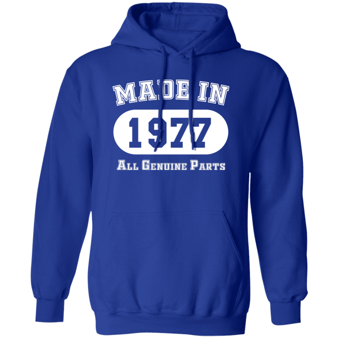 Made In 1977 All Genuine Parts - Hoodie