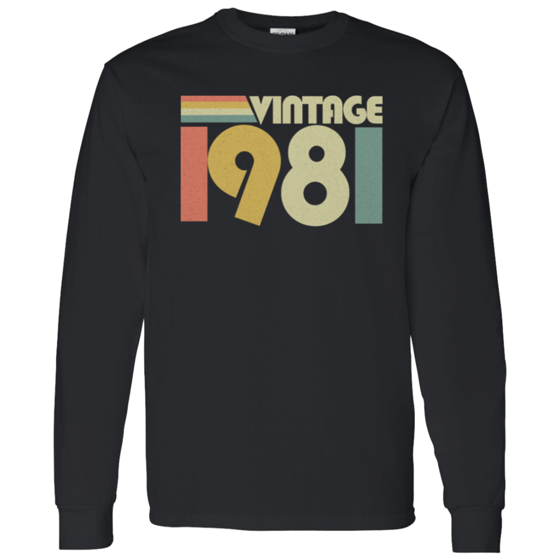 Retro Vintage 1981 - Long Sleeve Tee