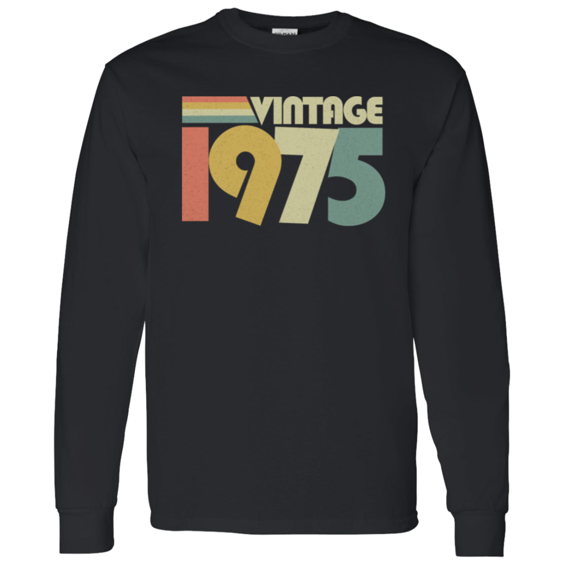 Retro Vintage 1975 - Long Sleeve Tee