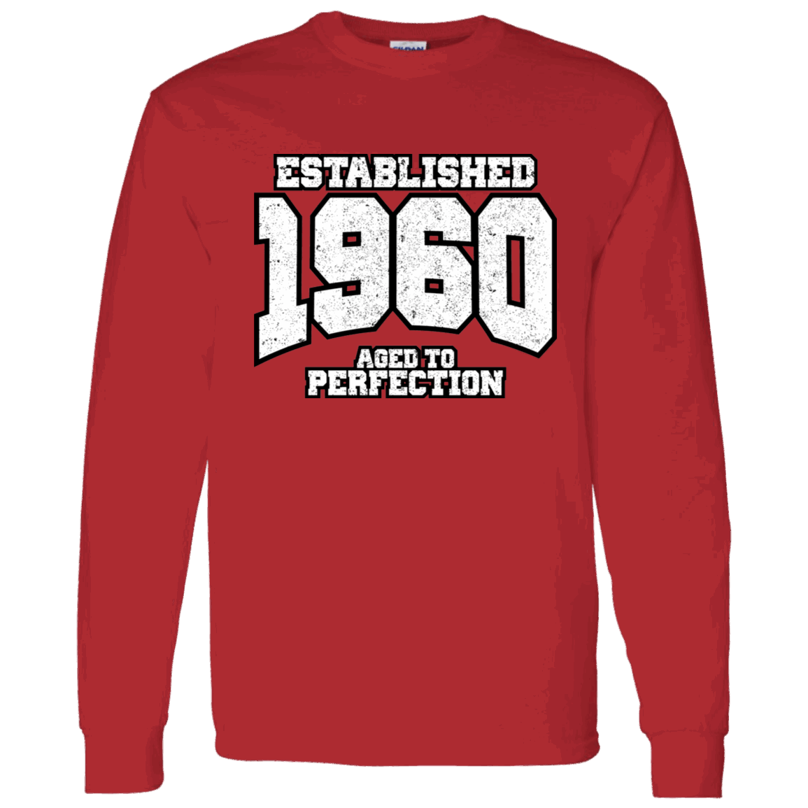 Established 1960 Aged To Perfection - Long Sleeve Tee