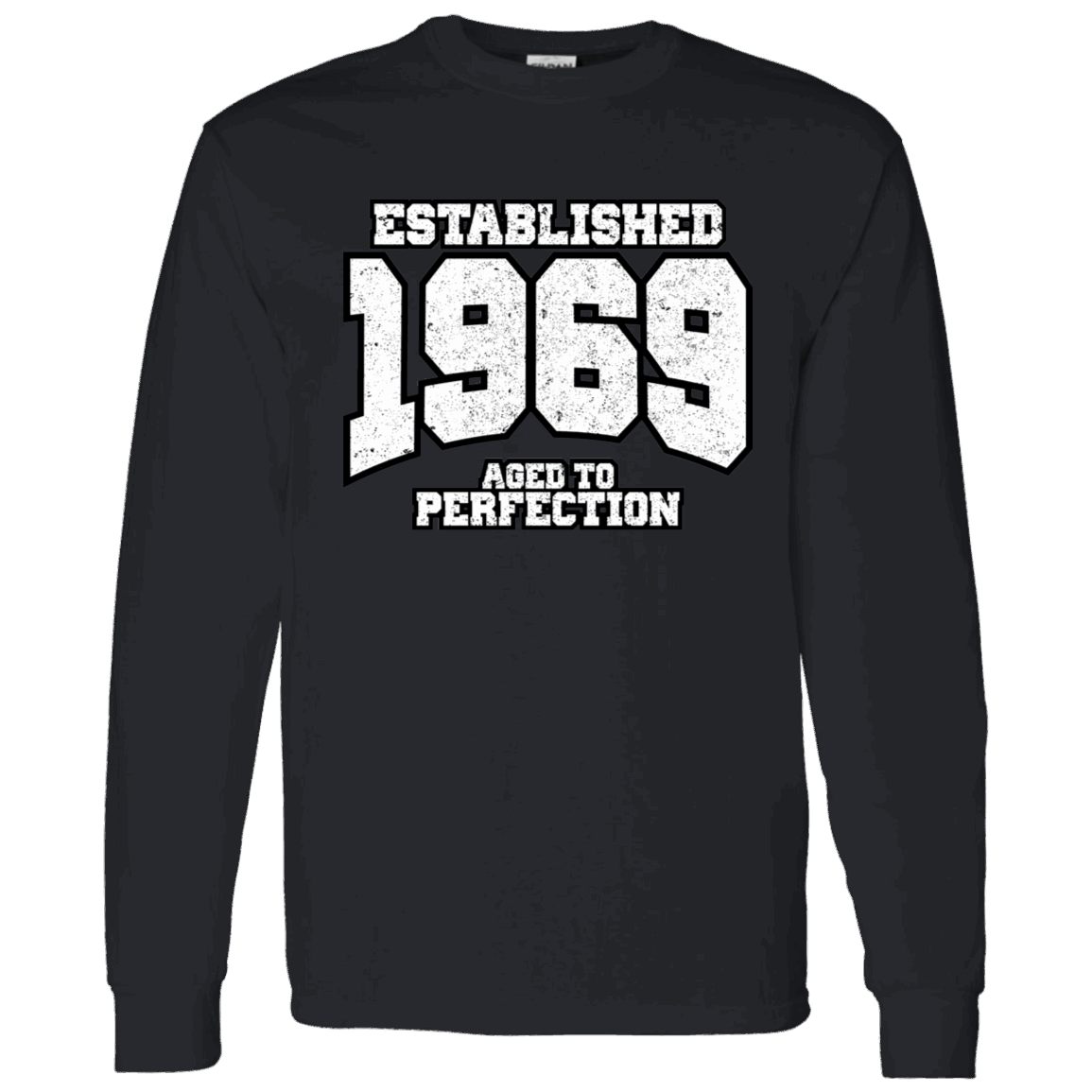 Established 1969 Aged To Perfection - Long Sleeve Tee