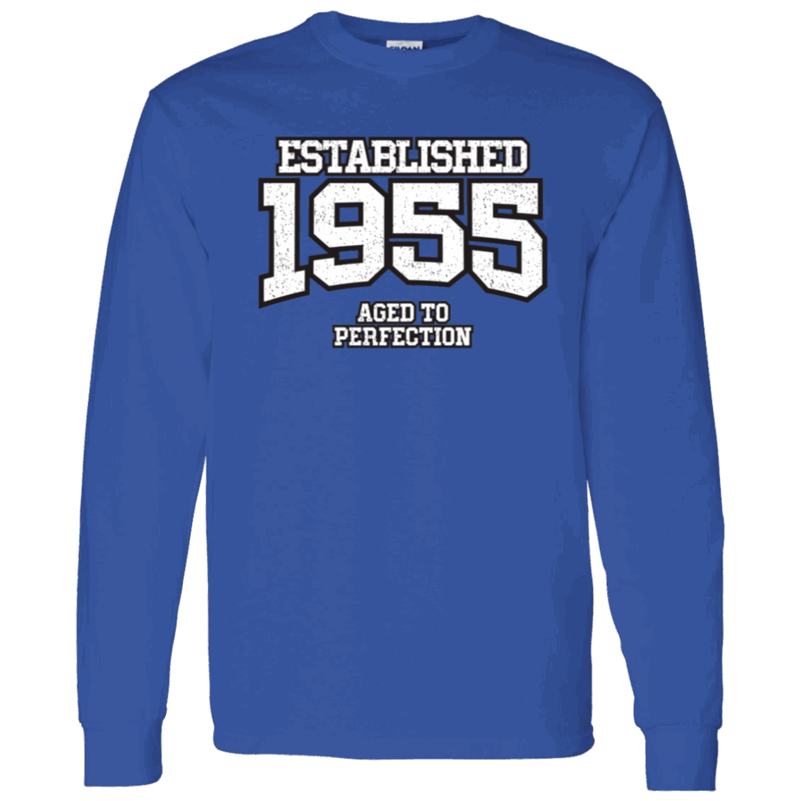 Established 1955 Aged To Perfection - Long Sleeve Tee