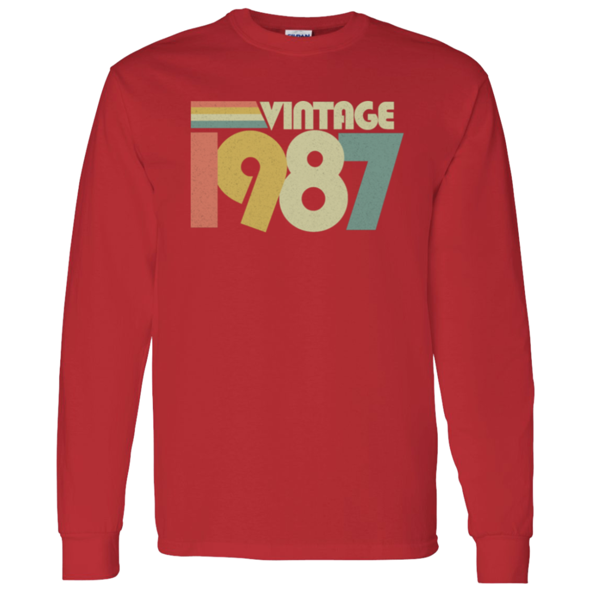 Retro Vintage 1987 - Long Sleeve Tee