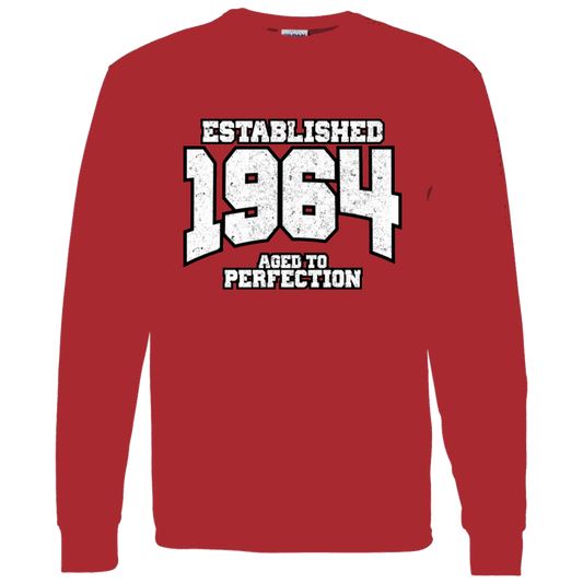 Established 1964 Aged To Perfection - Long Sleeve Tee