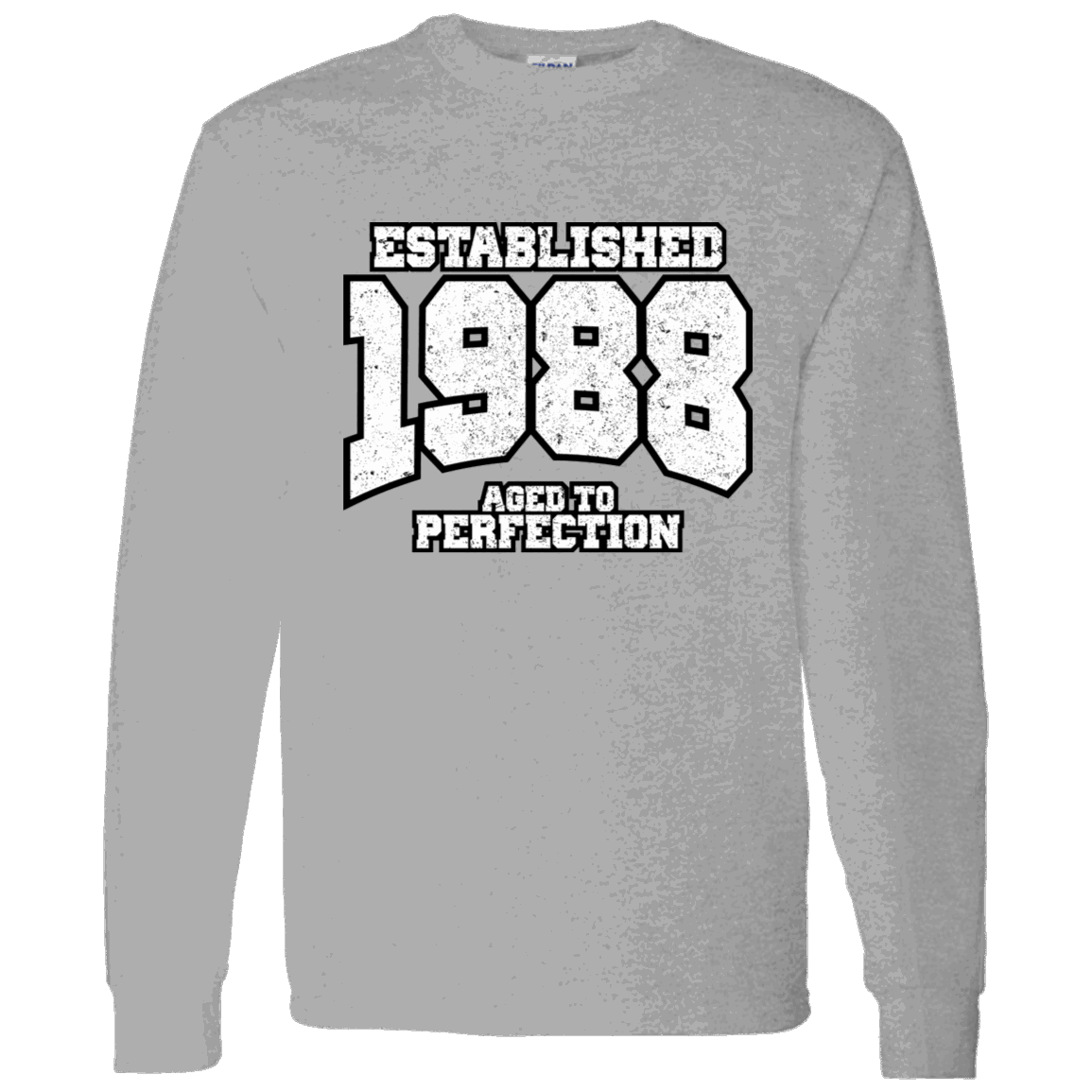 Established 1988 Aged To Perfection - Long Sleeve Tee