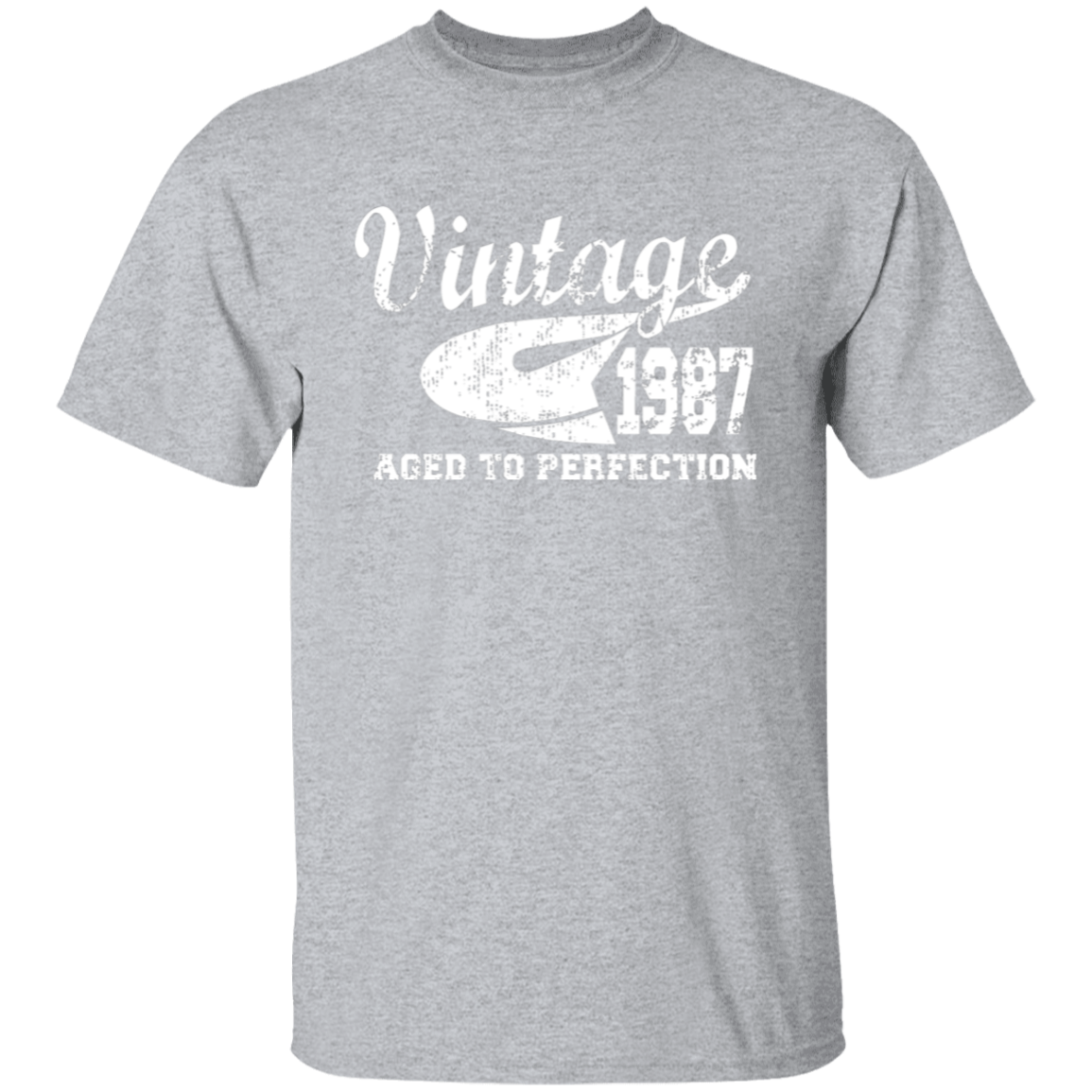 Vintage 1987 Aged To Perfection - T Shirt