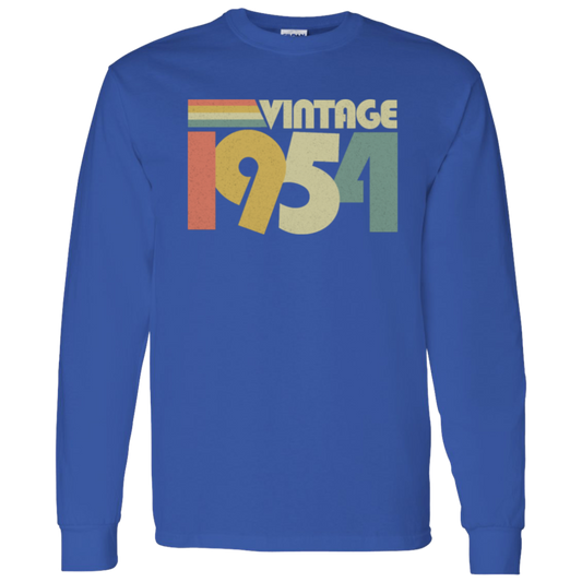 Retro Vintage 1954 - Long Sleeve Tee