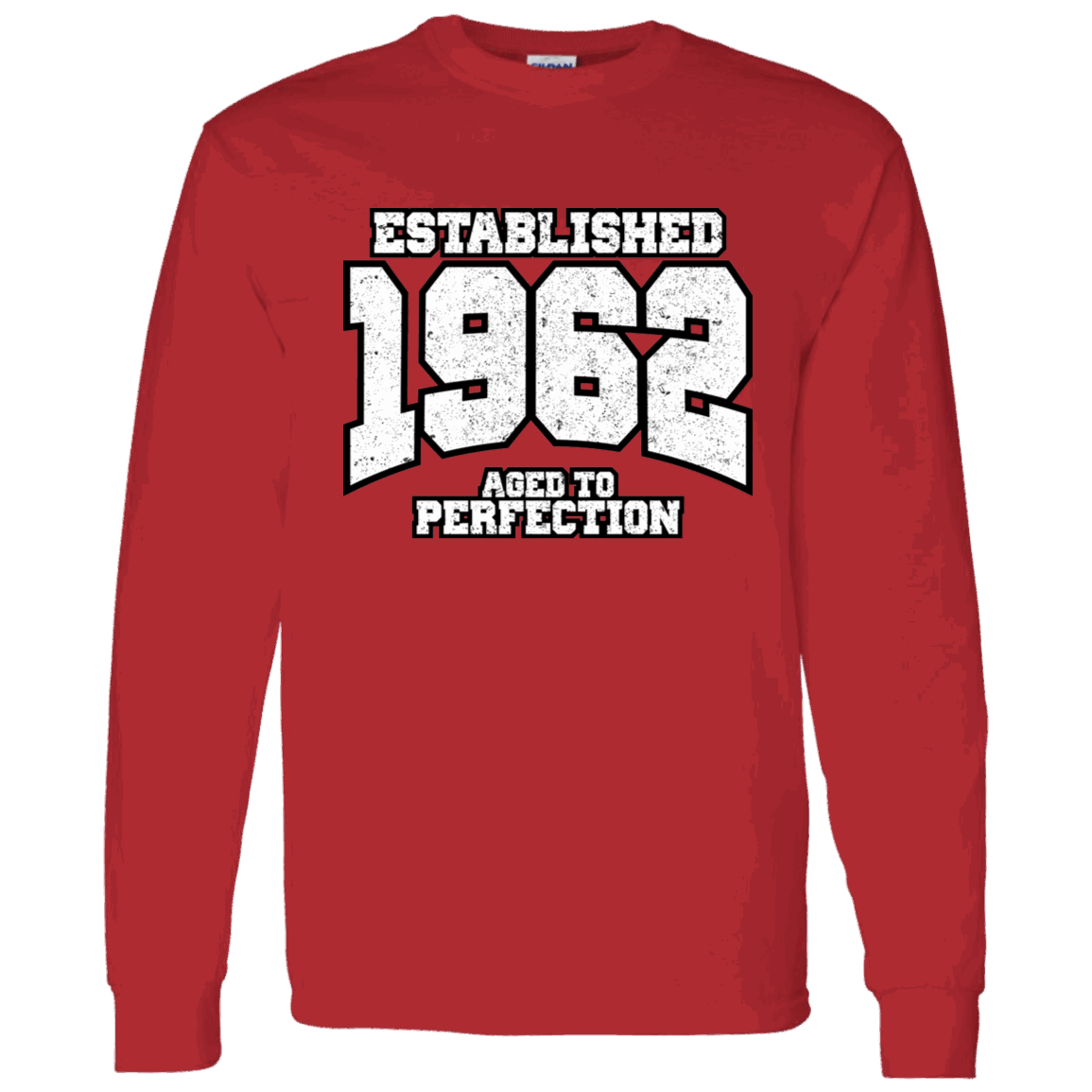 Established 1962 Aged To Perfection - Long Sleeve Tee