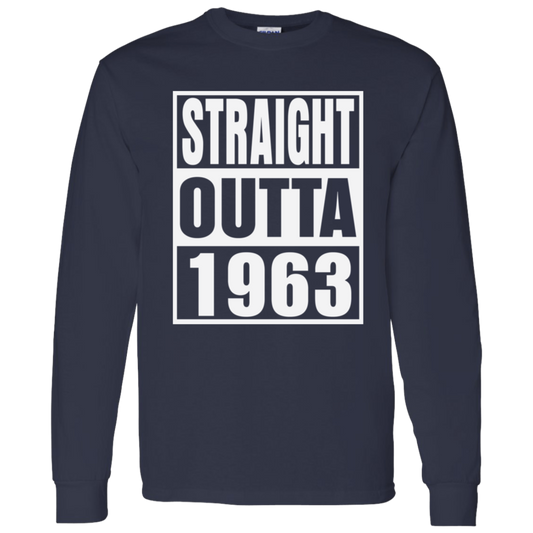 Straight Outta 1963 - Long Sleeve Tee