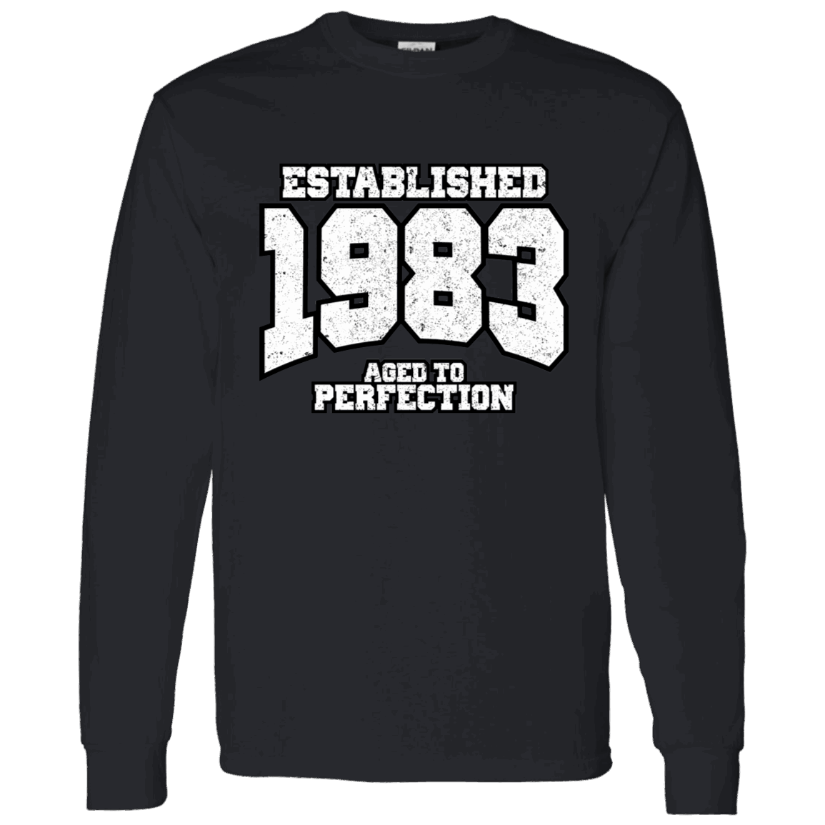 Established 1983 Aged To Perfection - Long Sleeve Tee