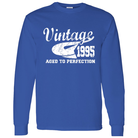 Vintage 1995 Aged To Perfection - Long Sleeve Tee