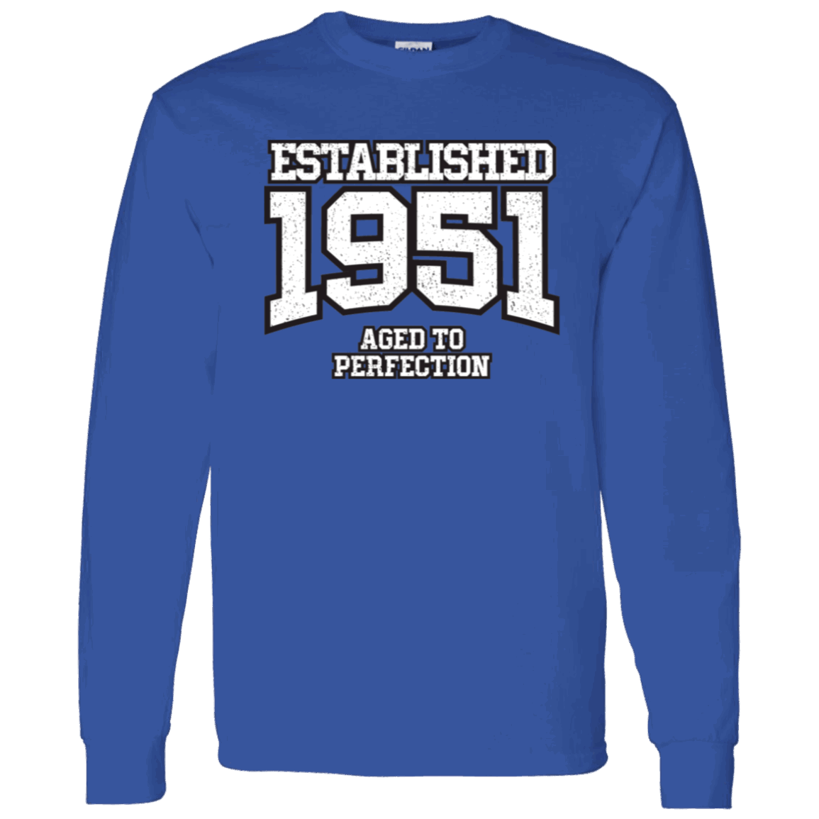 Established 1951 Aged To Perfection - Long Sleeve Tee