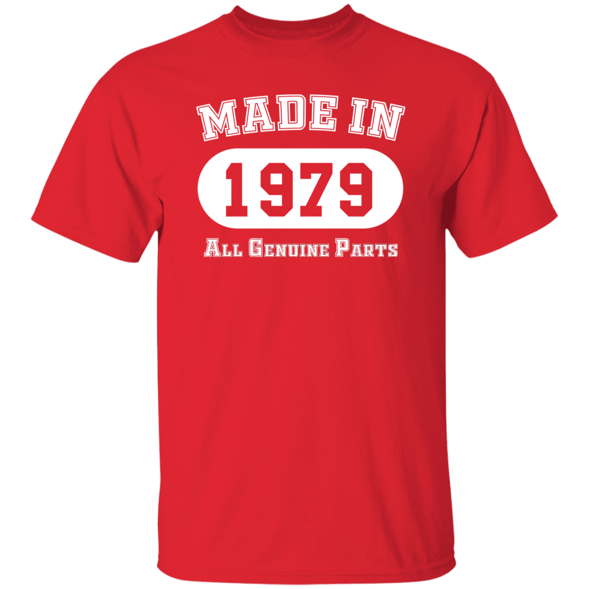 Made In 1979 All Genuine Parts - T Shirt