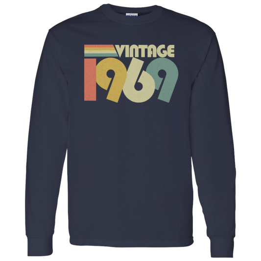 Retro Vintage 1969 - Long Sleeve Tee