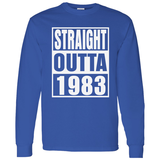 Straight Outta 1983 - Long Sleeve Tee