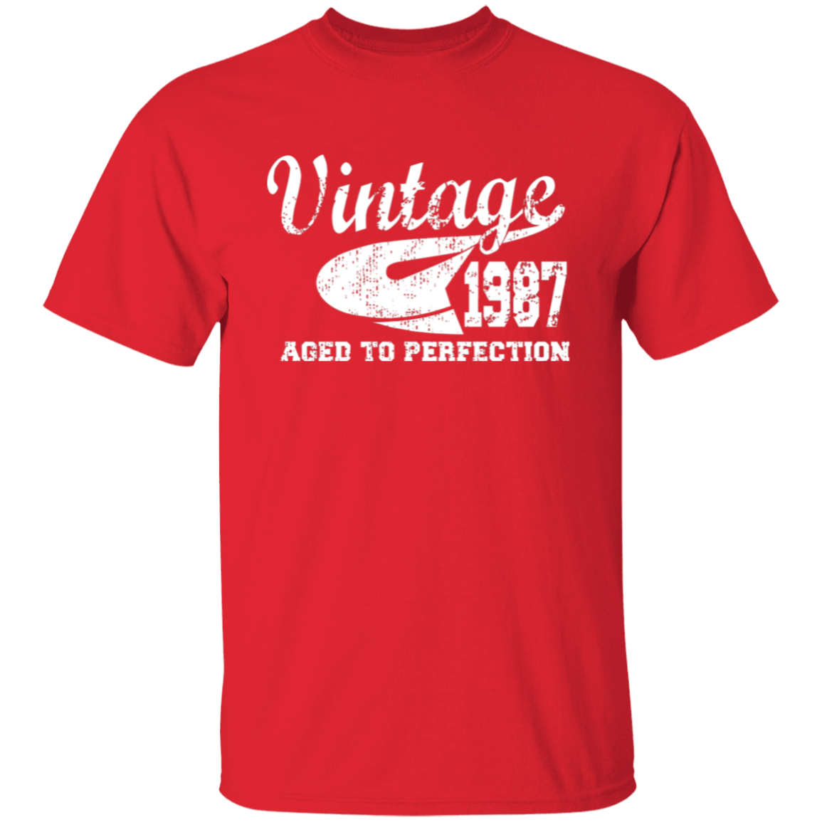 Vintage 1987 Aged To Perfection - T Shirt