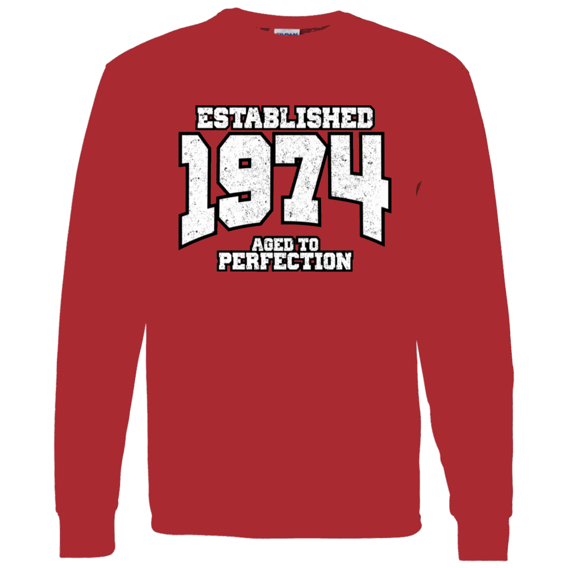 Established 1974 Aged To Perfection - Long Sleeve Tee