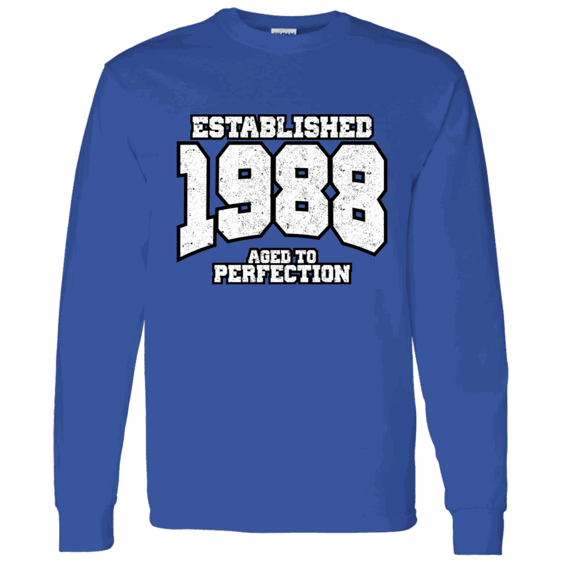 Established 1988 Aged To Perfection - Long Sleeve Tee