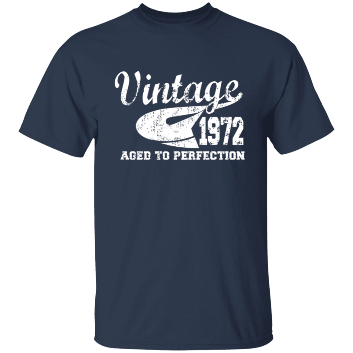 Vintage 1972 Aged To Perfection - T Shirt