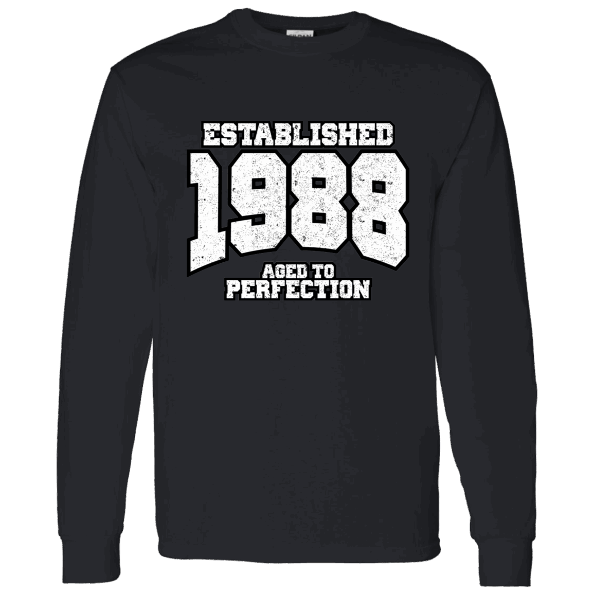 Established 1988 Aged To Perfection - Long Sleeve Tee