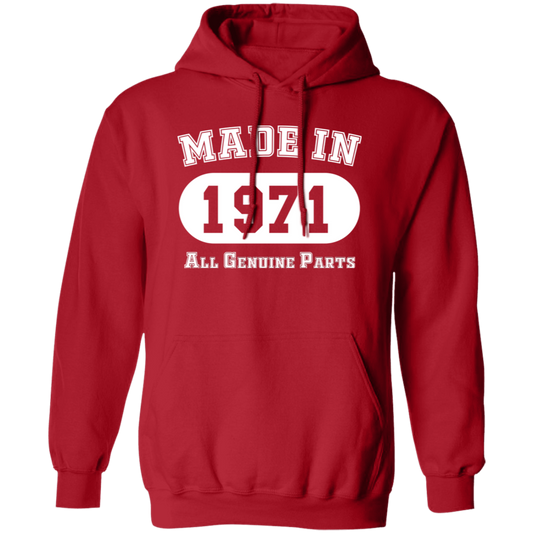 Made In 1971 All Genuine Parts - Hoodie