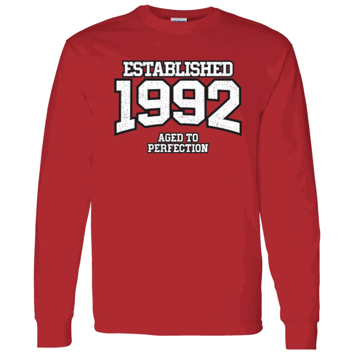 Established 1992 Aged To Perfection - Long Sleeve Tee