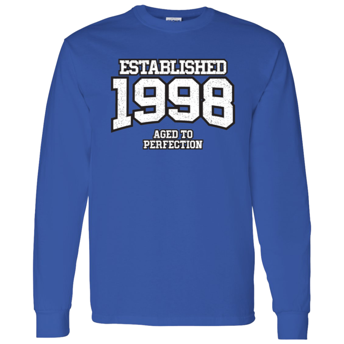 Established 1998 Aged To Perfection - Long Sleeve Tee