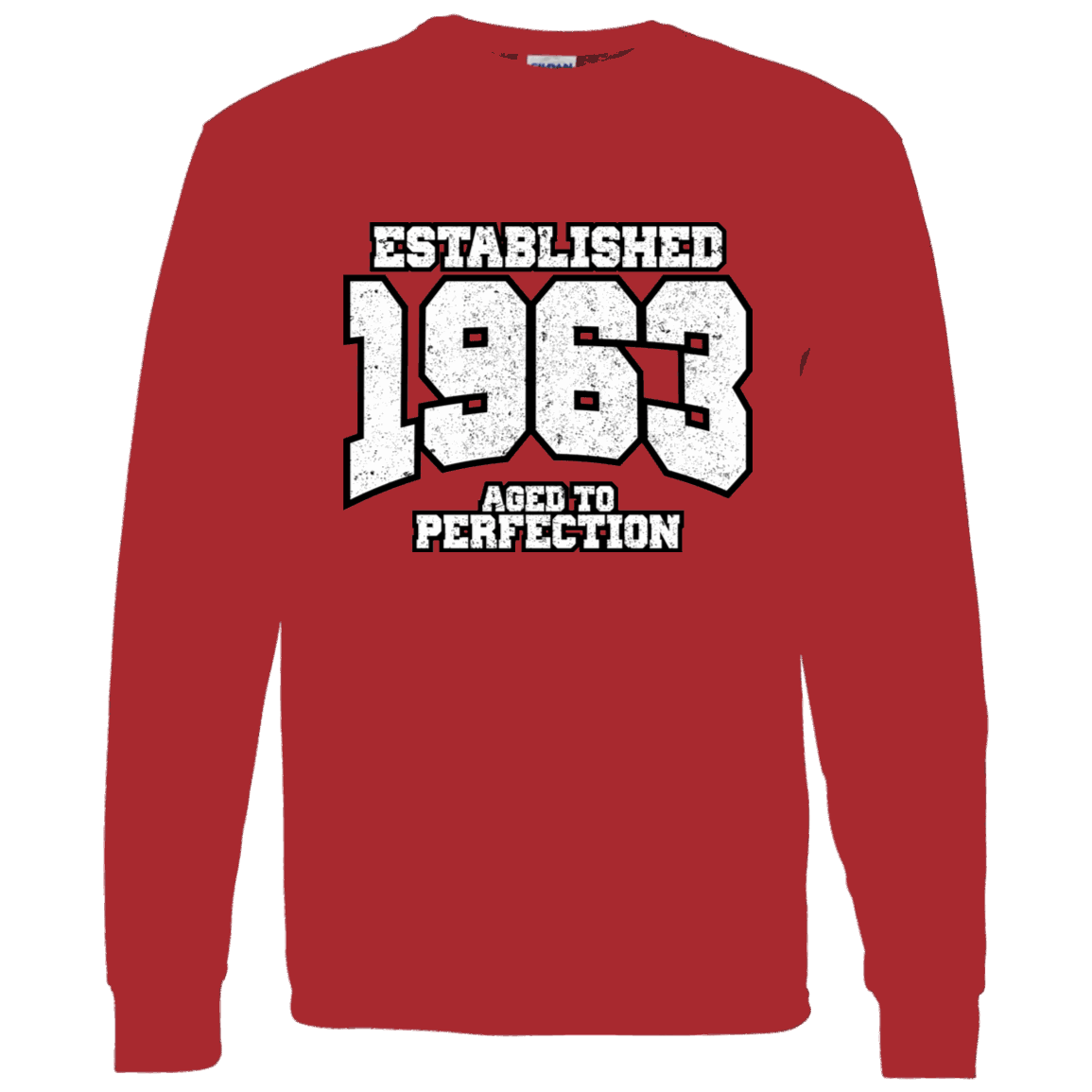 Established 1963 Aged To Perfection - Long Sleeve Tee