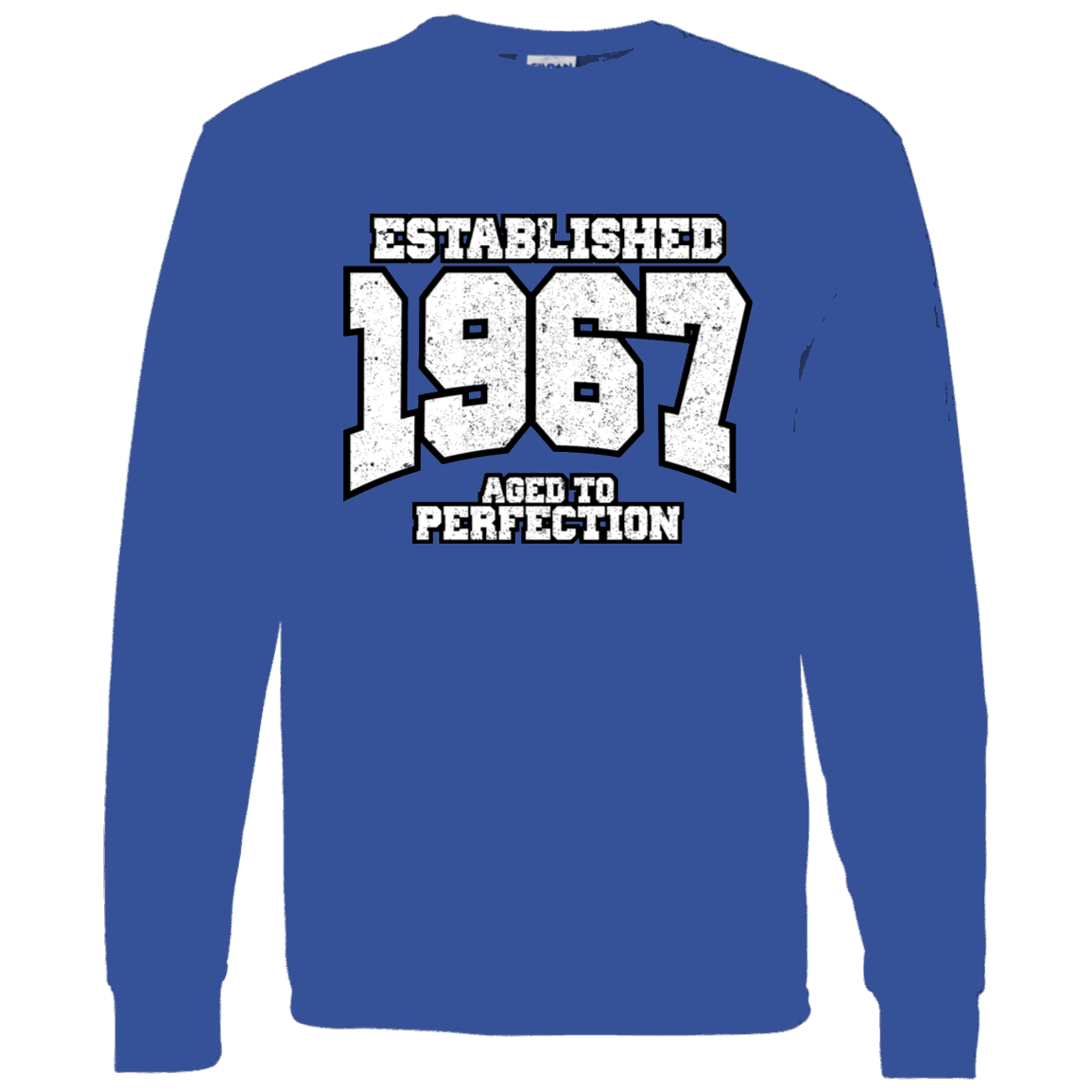 Established 1967 Aged To Perfection - Long Sleeve Tee