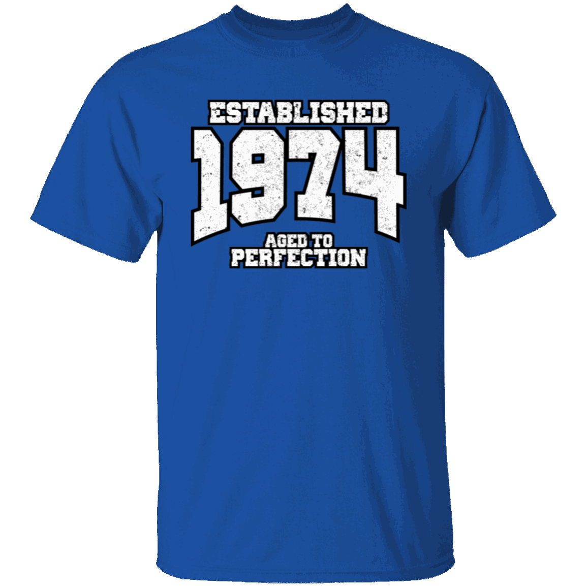 Established 1974 Aged To Perfection - T Shirt