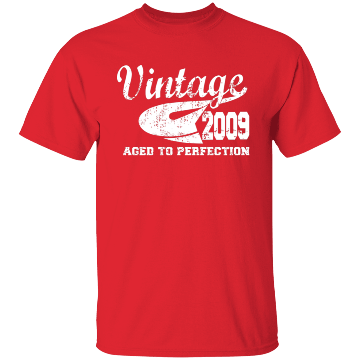 Vintage 2009 Aged To Perfection - T Shirt