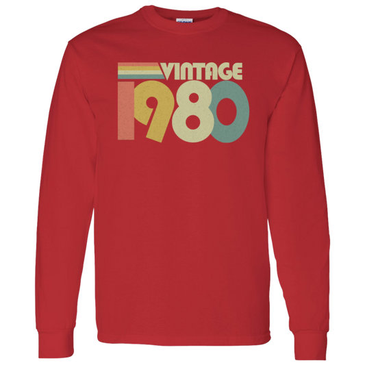 Retro Vintage 1980 - Long Sleeve Tee