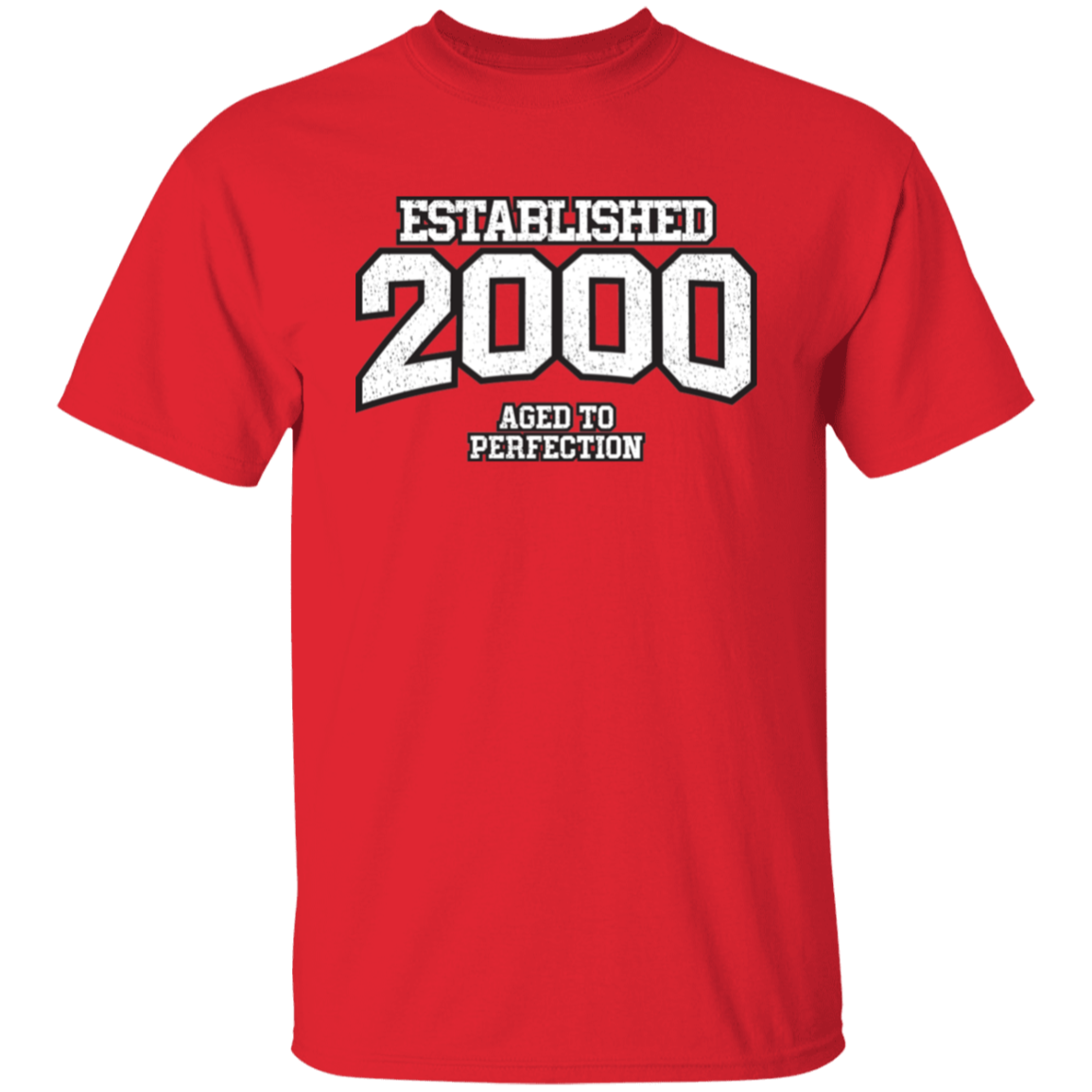 Established 2000 Aged To Perfection - T Shirt